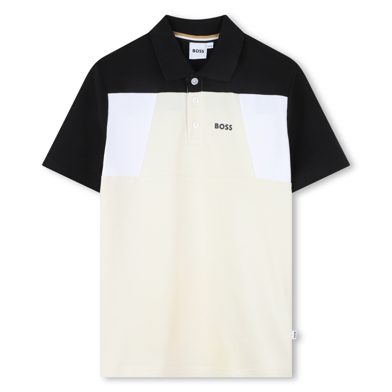Colour-block polo shirt BOSS 
                    BOY