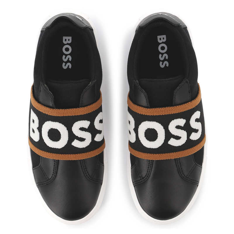 Two-tone slip-on trainers BOSS 
                    BOY