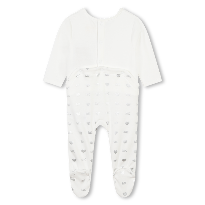 Cotton pyjamas, hat and bib MICHAEL KORS 
                    GIRL