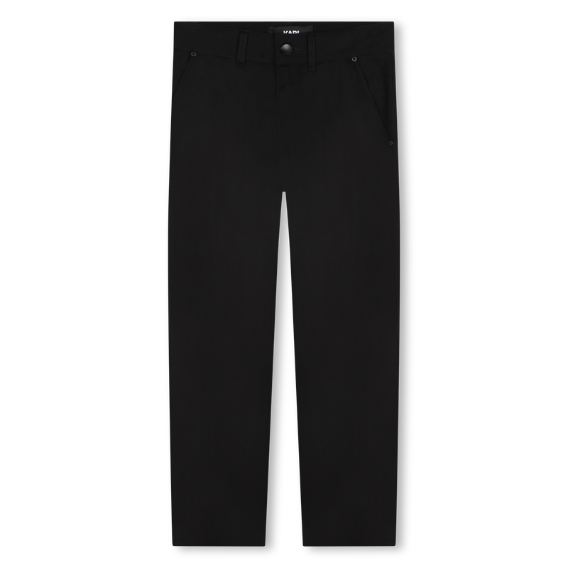Straight fluid trousers KARL LAGERFELD KIDS 
                    GIRL