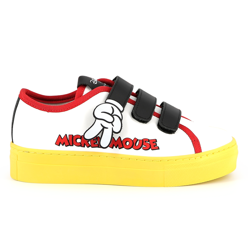Hook-and-loop leather trainers THE MARC JACOBS 
                    BOY