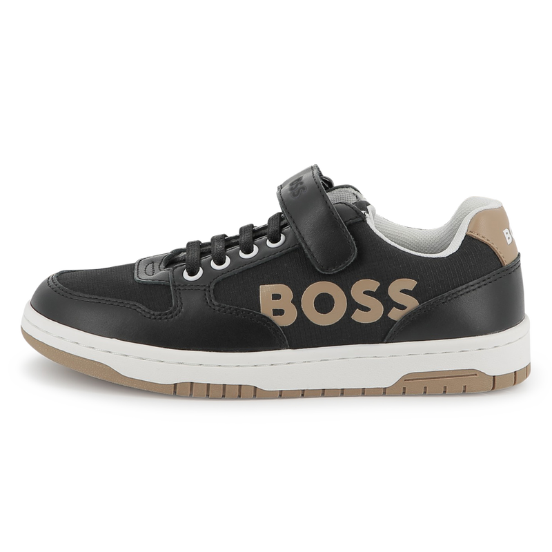 Laced hook-and-loop trainers BOSS 
                    BOY